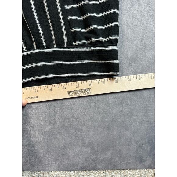 IC Connie K Striped Lantern Pants Women’s Size M Pull On Lagenlook Made in USA - Picture 8 of 11